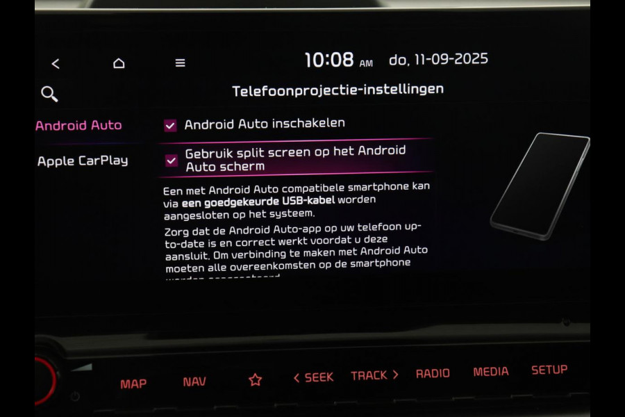 Kia Ceed Sportswagon 1.6 GDI PHEV ExecutiveLine | Automaat | Camera | Cruise control | Climate control | LMV 17 inch | LED | Stuurverwarming | Stoelverwarming | Lane assist | Navigatie