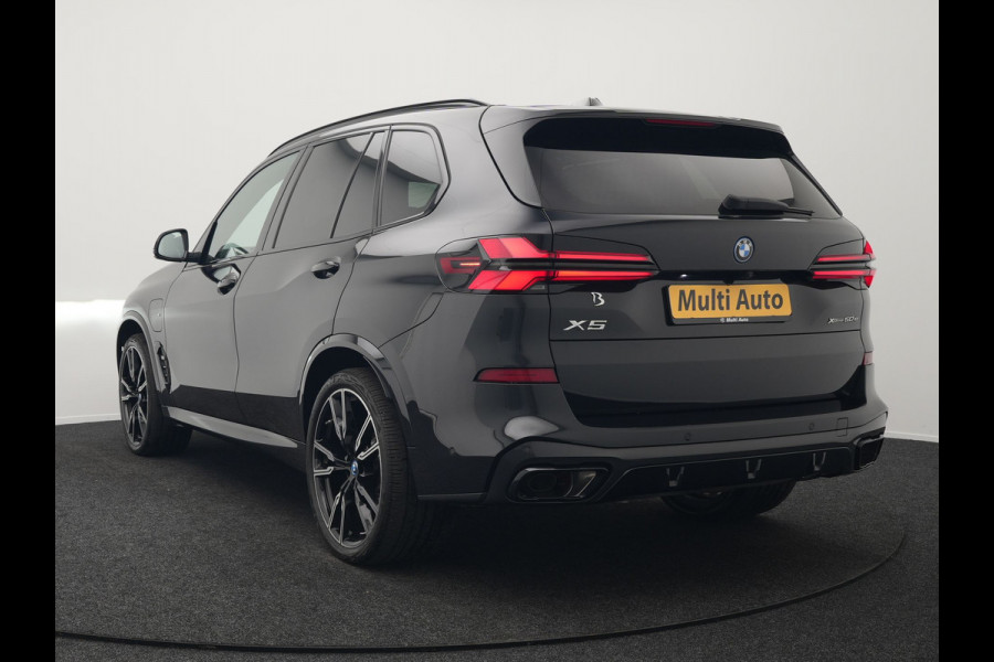 BMW X5 xDrive50e M Sport PRO Plug In Hybrid 490pk PHEV | Panodak | Trekhaak af Fabriek | Lederen Competition Stoelen Memory & Ventilatie | 360 Camera | 22"L.M | Head Up | Harman Kardon | Widescreen Navi |