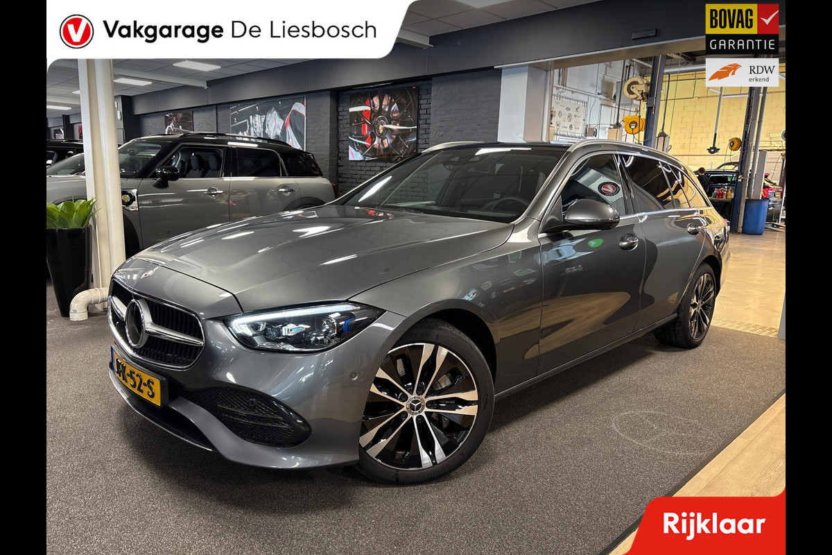 Mercedes-Benz C-Klasse Estate 300 e Luxury Line /leder/ memory-stoel / stoel-koeling / sfeer / led / Panorama-dak / distronic +