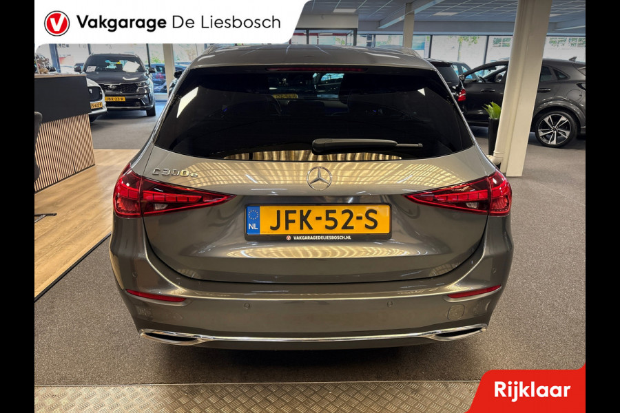 Mercedes-Benz C-Klasse Estate 300 e Luxury Line /leder/ memory-stoel / stoel-koeling / sfeer / led / Panorama-dak / distronic +