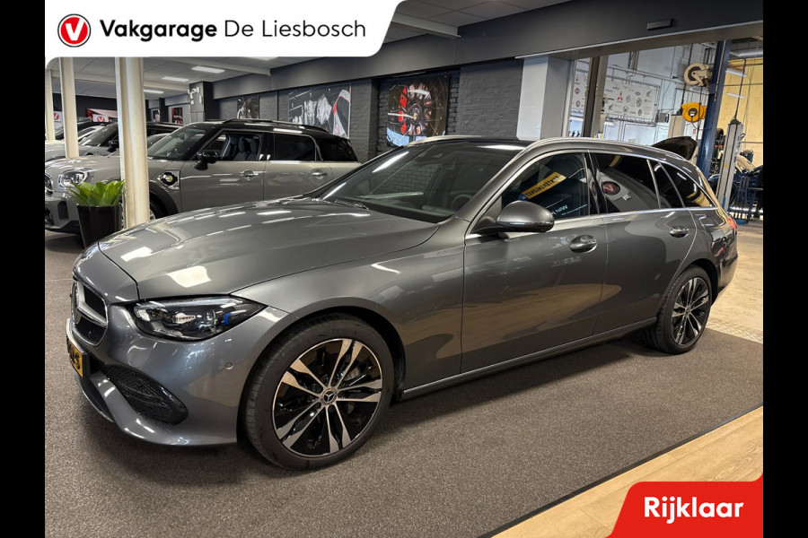 Mercedes-Benz C-Klasse Estate 300 e Luxury Line /leder/ memory-stoel / stoel-koeling / sfeer / led / Panorama-dak / distronic +