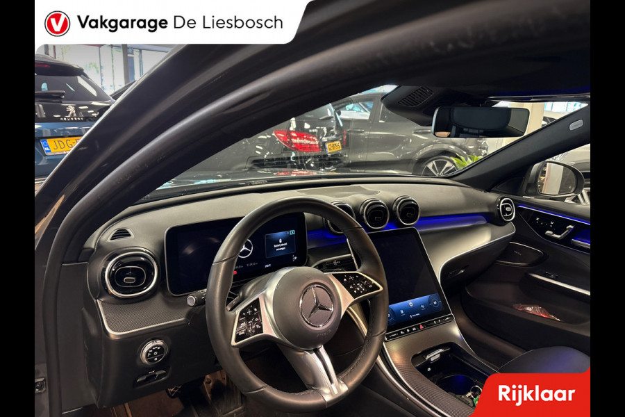 Mercedes-Benz C-Klasse Estate 300 e Luxury Line /leder/ memory-stoel / stoel-koeling / sfeer / led / Panorama-dak / distronic +