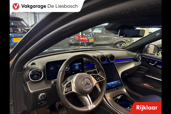 Mercedes-Benz C-Klasse Estate 300 e Luxury Line /leder/ memory-stoel / stoel-koeling / sfeer / led / Panorama-dak / distronic +