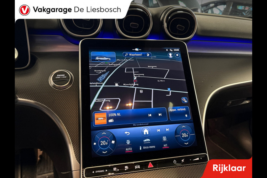 Mercedes-Benz C-Klasse Estate 300 e Luxury Line /leder/ memory-stoel / stoel-koeling / sfeer / led / Panorama-dak / distronic +