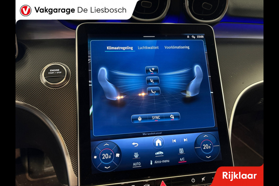 Mercedes-Benz C-Klasse Estate 300 e Luxury Line /leder/ memory-stoel / stoel-koeling / sfeer / led / Panorama-dak / distronic +