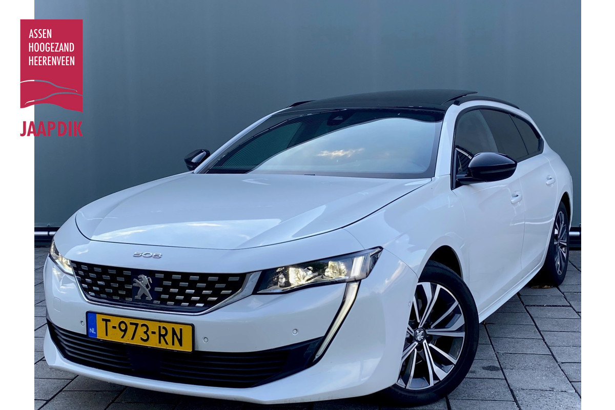 Peugeot 508 SW BWJ 2020 | 1.5 HDI 131PK GT Line AUTOMAAT | PANO | CLIMA | CAMERA | CARPLAY | NAVI | LEDER/STOF | PDC |