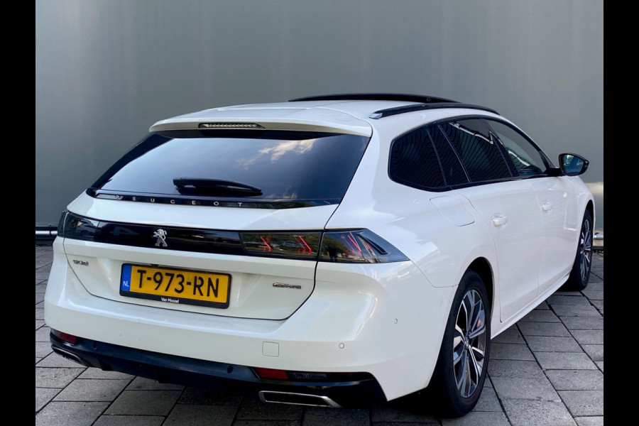 Peugeot 508 SW BWJ 2020 | 1.5 HDI 131PK GT Line AUTOMAAT | PANO | CLIMA | CAMERA | CARPLAY | NAVI | LEDER/STOF | PDC |