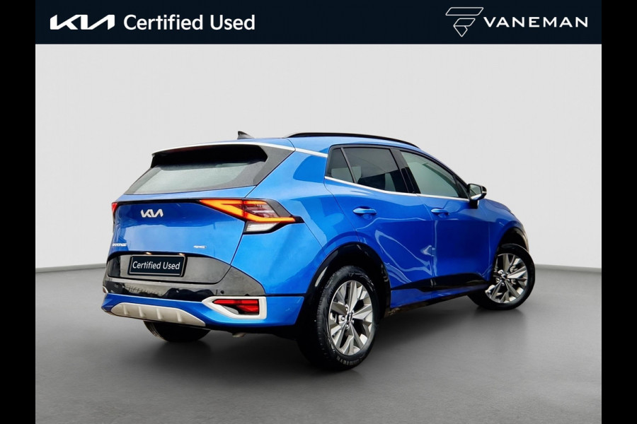Kia Sportage 1.6 T-GDi Hybrid GT-Line Automaat | Panoramadak | Leder/Alcantara | Camera | Navi | Stuur-/Stoelverwarming | 18” Velgen | Clima | Key-Less | PDC | Cruise | LED |