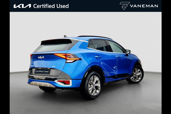 Kia Sportage 1.6 T-GDi Hybrid GT-Line Automaat | Panoramadak | Leder/Alcantara | Camera | Navi | Stuur-/Stoelverwarming | 18” Velgen | Clima | Key-Less | PDC | Cruise | LED |