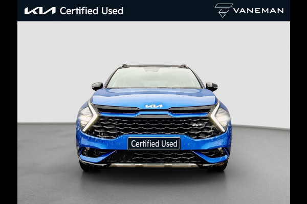 Kia Sportage 1.6 T-GDi Hybrid GT-Line Automaat | Panoramadak | Leder/Alcantara | Camera | Navi | Stuur-/Stoelverwarming | 18” Velgen | Clima | Key-Less | PDC | Cruise | LED |