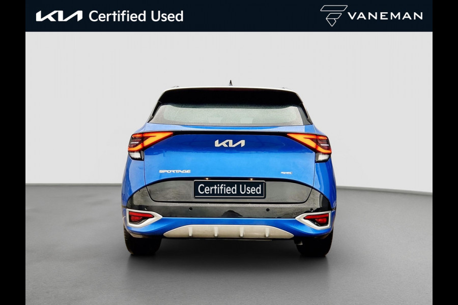 Kia Sportage 1.6 T-GDi Hybrid GT-Line Automaat | Panoramadak | Leder/Alcantara | Camera | Navi | Stuur-/Stoelverwarming | 18” Velgen | Clima | Key-Less | PDC | Cruise | LED |