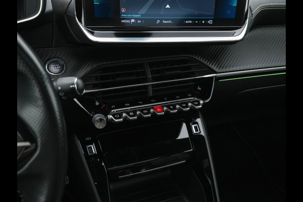 Peugeot e-208 EV GT-Line 350 50 kWh (INCL-BTW) *PANO | FULL-LED | DIGI-COCKPIT | BLINDSPOT | CAMERA | LEATHER-ALCANTARA | AMBIENT-LIGHT | NAVI-FULLMAP | LANE-ASSIST | KEYLESS | DAB | CCS-FASTLOADER | HEATED-SPORTSEATS | 17"ALU