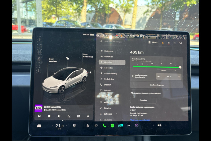 Tesla Model 3 Long Range AWD 78 kWh VAN: 44.900,- VOOR 41.877,- UW HERSFTVOORDEEL: 3.023,- euro. 1e Eigenaar | Origineel NL | BTW-Verrekenbaar | Fabrieksgarantie t/m 2027|
