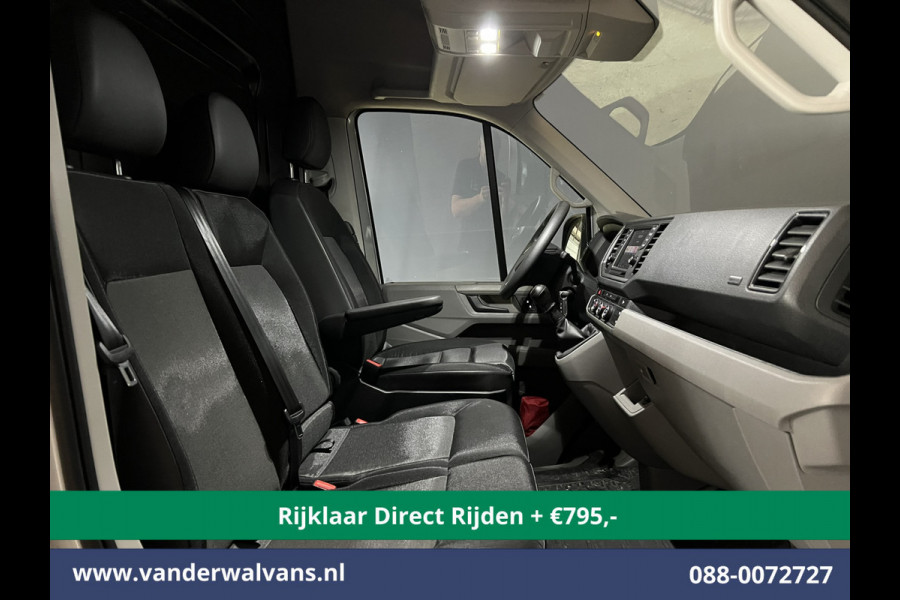 Volkswagen Crafter 2.0 TDI 140pk L3H3 L2H2 Euro6 *Rijklaar Direct Rijden* Airco | Camera | Apple Carplay | Cruisecontrol Parkeersensoren, Android Auto, Chauffeursstoel, Bijrijdersbank, 3000kg trekvermogen, zilver