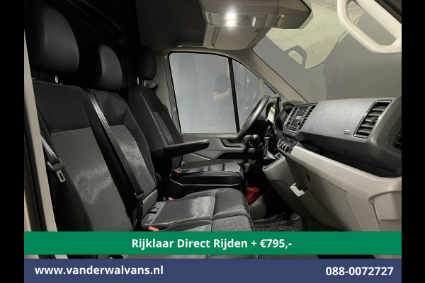 Volkswagen Crafter 2.0 TDI 140pk L3H3 L2H2 Euro6 *Rijklaar Direct Rijden* Airco | Camera | Apple Carplay | Cruisecontrol Parkeersensoren, Android Auto, Chauffeursstoel, Bijrijdersbank, 3000kg trekvermogen, zilver