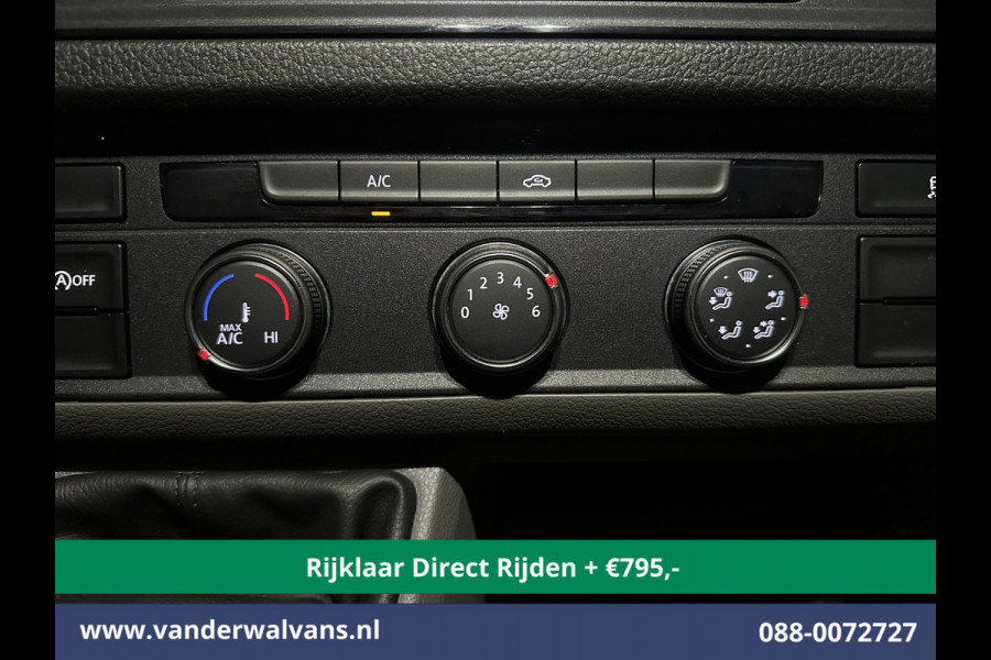 Volkswagen Crafter 2.0 TDI 140pk L3H3 L2H2 Euro6 *Rijklaar Direct Rijden* Airco | Camera | Apple Carplay | Cruisecontrol Parkeersensoren, Android Auto, Chauffeursstoel, Bijrijdersbank, 3000kg trekvermogen, zilver