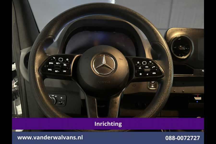 Mercedes-Benz Sprinter 316 CDI 164pk Achterwielaandrijving L2H1 inrichting Euro6 Airco | 2800kg Trekhaak | Camera | Cruisecontrol | Apple Carplay Android Auto, Parkeersensoren
