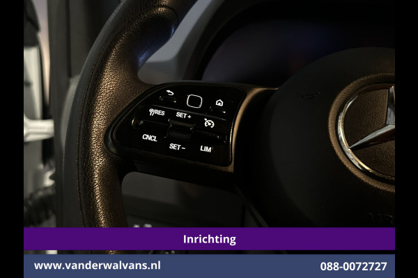 Mercedes-Benz Sprinter 316 CDI 164pk Achterwielaandrijving L2H1 inrichting Euro6 Airco | 2800kg Trekhaak | Camera | Cruisecontrol | Apple Carplay Android Auto, Parkeersensoren