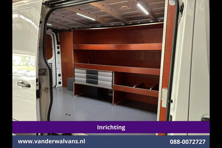 Mercedes-Benz Sprinter 316 CDI 164pk Achterwielaandrijving L2H1 inrichting Euro6 Airco | 2800kg Trekhaak | Camera | Cruisecontrol | Apple Carplay Android Auto, Parkeersensoren