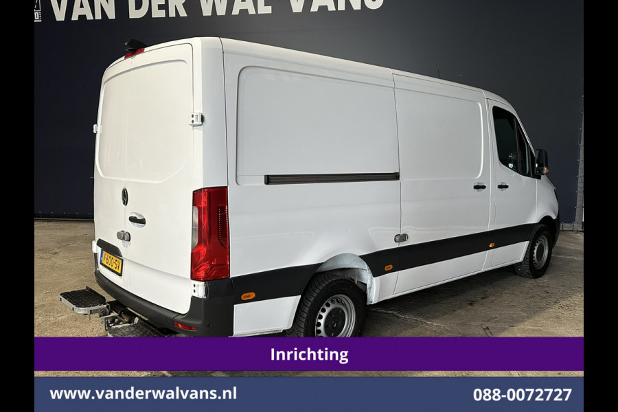 Mercedes-Benz Sprinter 316 CDI 164pk Achterwielaandrijving L2H1 inrichting Euro6 Airco | 2800kg Trekhaak | Camera | Cruisecontrol | Apple Carplay Android Auto, Parkeersensoren