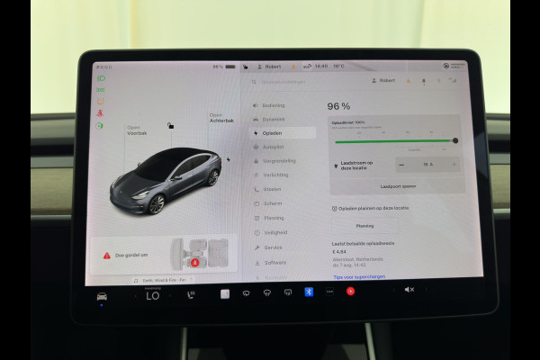 Tesla Model 3 Standard RWD Plus 60 kWh [ 3-Fase ] {SOH-86%} (INCL-BTW) Aut. *PANO | AUTO-PILOT | LUXURY-LEATHER | KEYLESS | FULL-LED | MEMORY-PACK | SURROUND-VIEW | DAB | CARPLAY | DIGI-COCKPIT | LANE-ASSIST | COMFORT-SEATS | TOWBAR | 19"ALU*