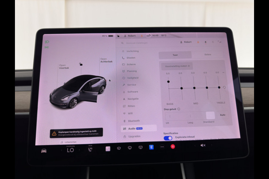 Tesla Model 3 Standard RWD Plus 60 kWh [ 3-Fase ] {SOH-86%} (INCL-BTW) Aut. *PANO | AUTO-PILOT | LUXURY-LEATHER | KEYLESS | FULL-LED | MEMORY-PACK | SURROUND-VIEW | DAB | CARPLAY | DIGI-COCKPIT | LANE-ASSIST | COMFORT-SEATS | TOWBAR | 19"ALU*