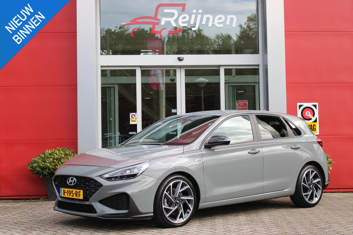 Hyundai i30 1.5 T-GDi 160PK MHEV N LINE | ELEKTRISCH VERSTELBARE BESTUUDERSSTOEL MET GEHEUGENFUNCTIE | STOEL VERWARMING | PARKEERSENSOREN VOOR EN ACHTER | ACHTERUITRIJ CAMERA | APPLE CARPLAY/ANDROID AUTO | NAVIGATIE | KEYLESS ENTRY/START | FULL LED KOPLAMPEN | DRAADLOZE TELEFOONLADER | DODEHOEK DETECTIE | CRUISE CONTROL | Hyundai i30 1.5 T-GDi 160PK MHEV N LINE | ELEKTRISCH VERSTELBARE BESTUUDERSSTOEL MET GEHEUGENFUNCTIE | STOEL VERWARMING | PARKEERSENSOREN VOOR EN ACHTER | ACHTERUITRIJ CAMERA | APPLE CARPLAY/ANDROID AUTO | NAVIGATIE | KEYLESS ENTRY/START | FULL LED KOPLAMPEN | DRAADLOZE TELEFOONLADER | DODEHOEK DETECTIE | CRUISE CONTROL |