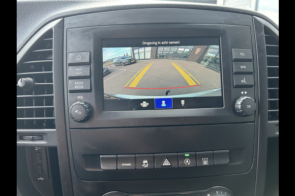 Mercedes-Benz Vito 116 CDI Extra lang / Dubbele cabine / LED / Achterdeuren / 9G-TRONIC / 2500KG Trekhaak / Camera / Parkeersensoren / Navigatie /