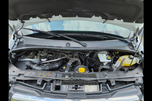 Opel Movano 2.3CDTI BiTurbo 146pk L2H2 3-Pers.Airco Cruise Trekhaak Pdc Schuifdeur ESP Bluetooth Betonplex Vloer Wandbetimmering Allesdragers EURO6 2.500KG Trekgewicht