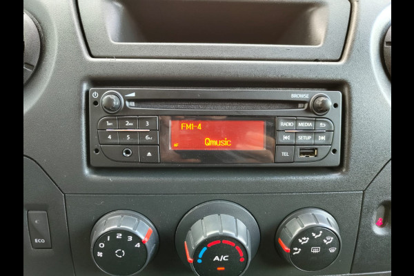 Opel Movano 2.3CDTI BiTurbo 146pk L2H2 3-Pers.Airco Cruise Trekhaak Pdc Schuifdeur ESP Bluetooth Betonplex Vloer Wandbetimmering Allesdragers EURO6 2.500KG Trekgewicht