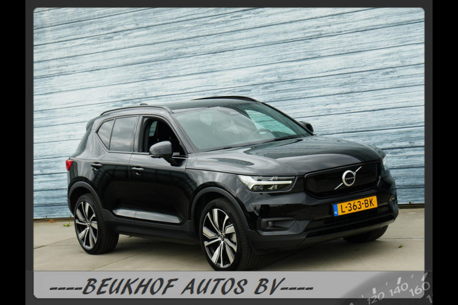 Volvo XC40 Recharge P8 AWD R-Design Lederen stoelen Carplay