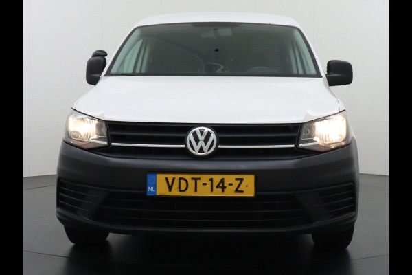 Volkswagen Caddy 2.0TDI L1H1 BMT Airco Navi App Connect Discover Media Pdc Trendline Schuifdeur Betonplex Vloer Inbouwkast Euro 6