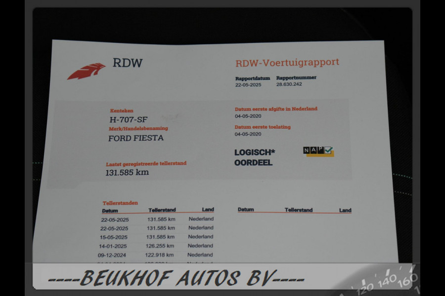 Ford Fiesta 1.0 EcoBoost Connected Carplay Navi Lane Assist