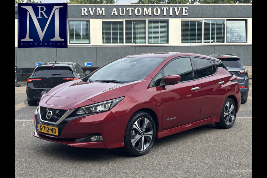 Nissan Leaf Tekna 40 kWh VAN: 14.900,- VOOR: 12.877,- UW HERFSTVOORDEEL: 2.023,- | Origineel NL Auto | 360° Camera | Stoel- & Stuurverwarming | Rijklaar met 12 mnd BOVAG Garantie!