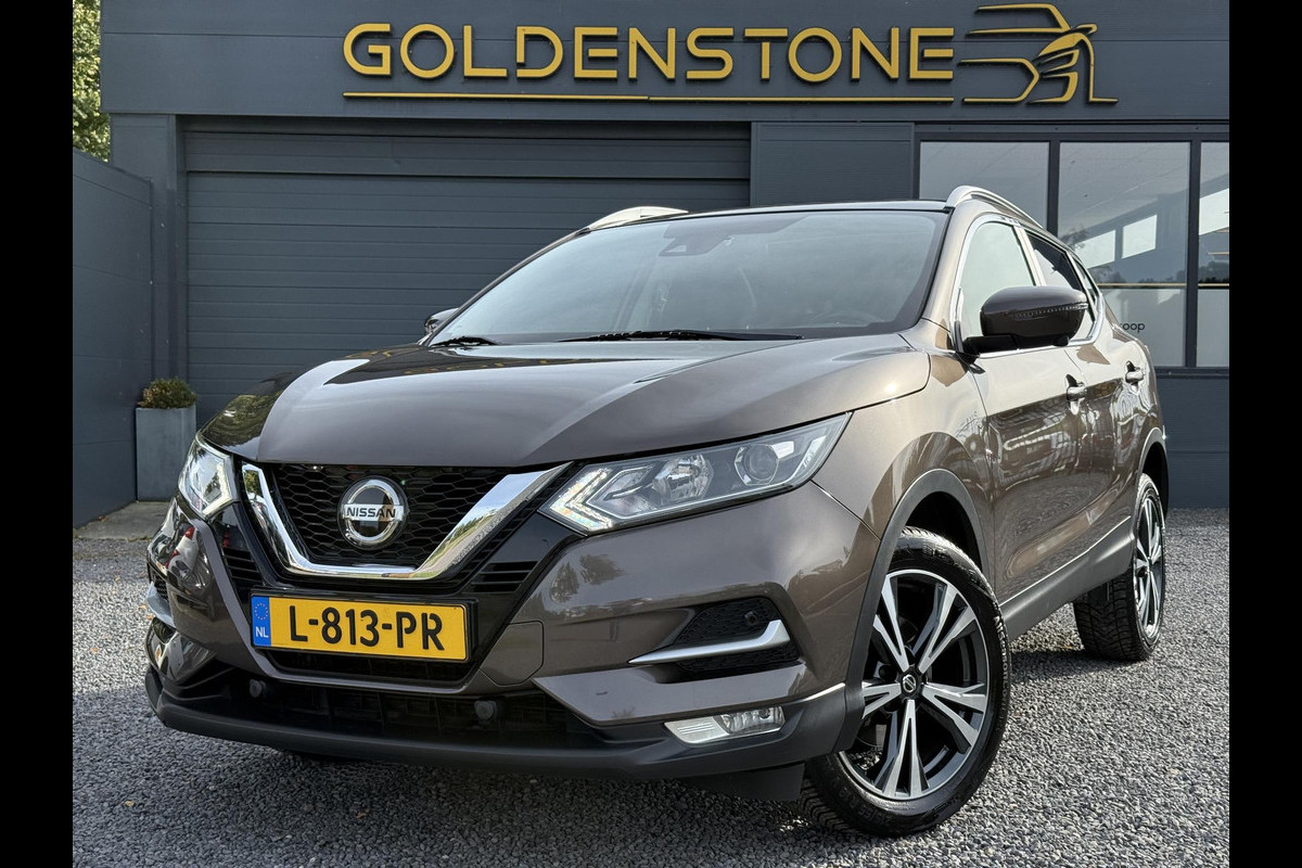 Nissan QASHQAI 1.3 DIG-T Tekna Automaat,Pano,Camera,Clima,Cruise,Lm velgen,Stoelverwarming,160pk,Apk tot 01-2026
