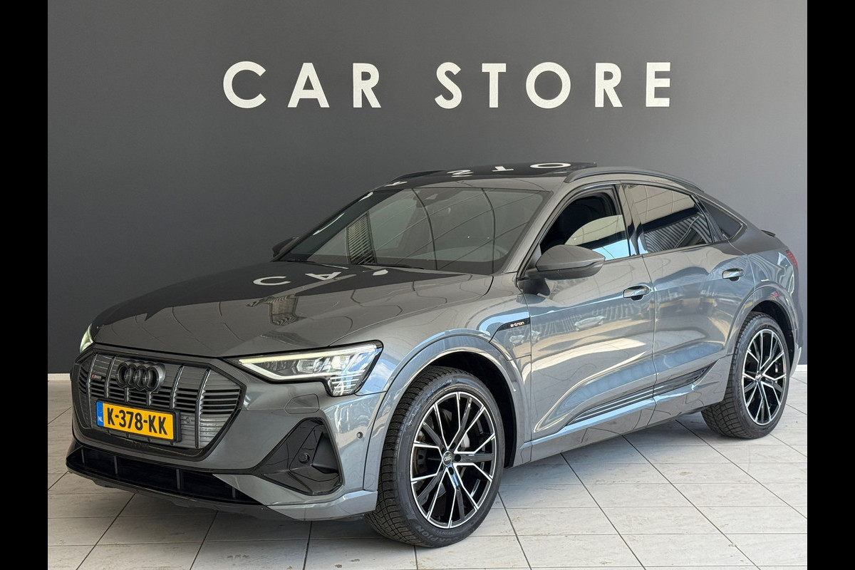 Audi e-tron Sportback 55 QUATTRO S-Edition 95 kWh 89% SOH 21Inch|Sportstoelen