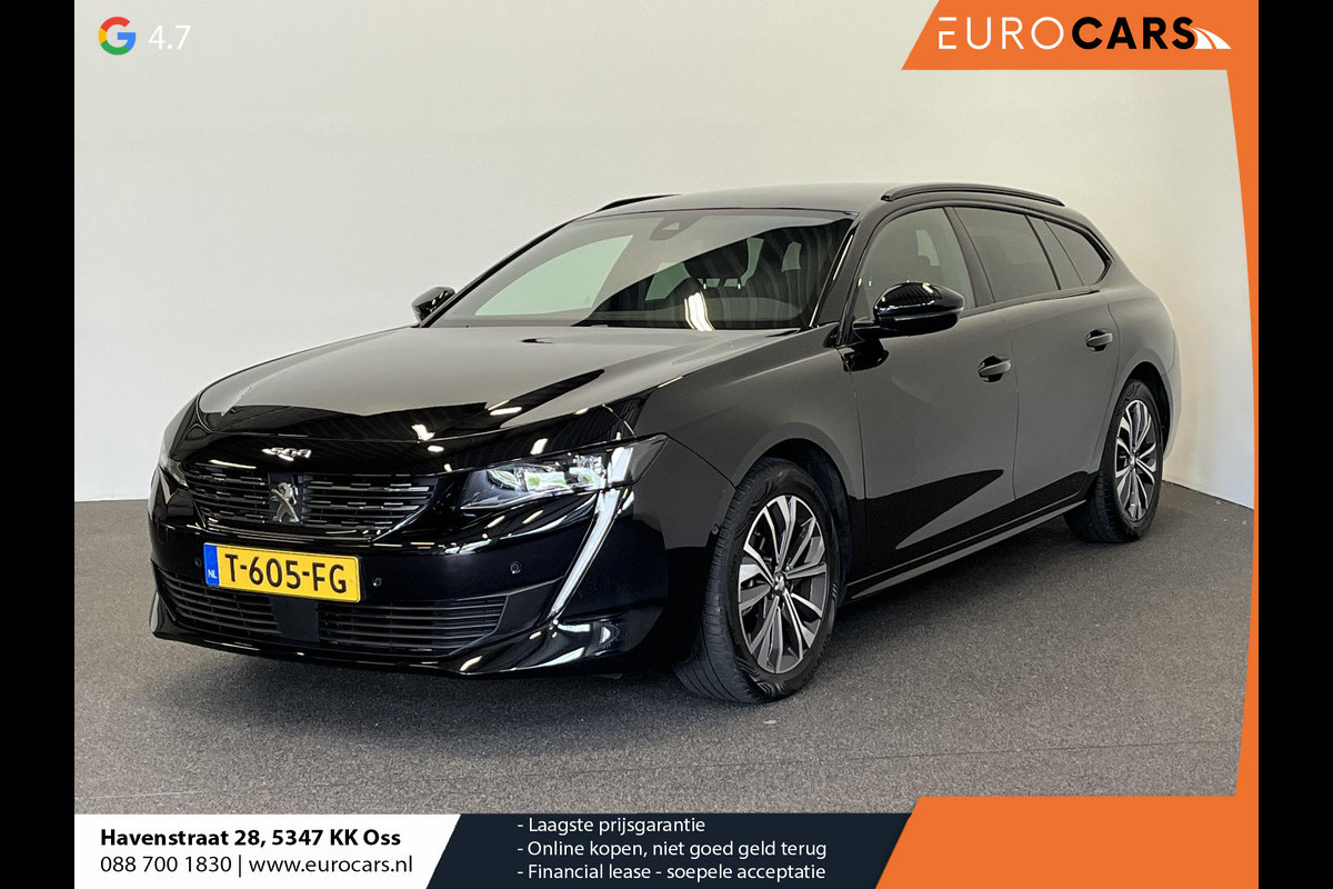 Peugeot 508 SW 1.2 PureTech Allure Pack Business Navigatie Apple Carplay/Android Auto Camera Parkeersensoren Adaptive Cruise Control Virtual Cockpit Full Led koplampen Lichtmetalen velgen Getinte ramen Climate Control