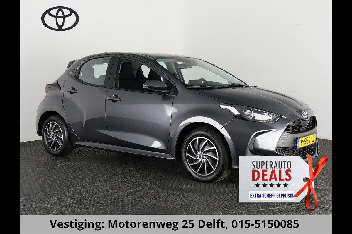 Toyota Yaris 1.5 HYBRID GRAYLINE BIJNA 2023 NAVI.CAMERA.CRUISE CONTROLL GARANTIE TOT 11-2032*