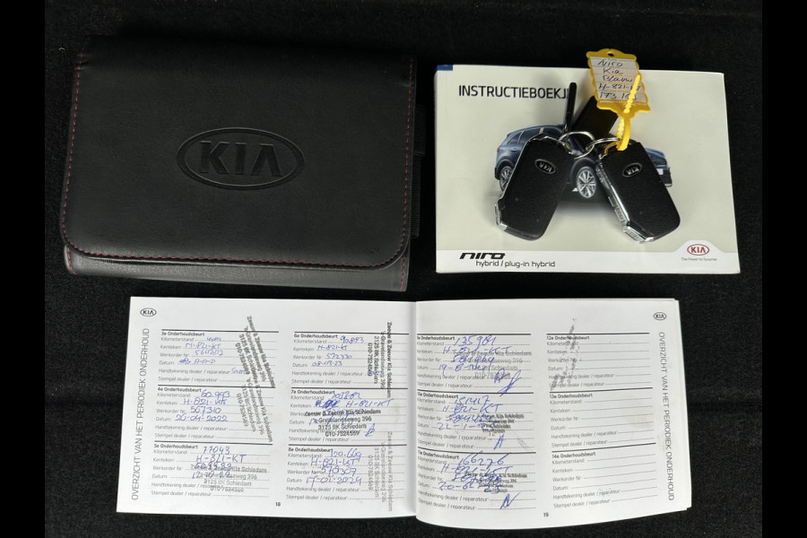 Kia Niro 1.6 GDi Hybrid DynamicPlusLine 1e Eigenaar,Dealer Onderhouden,Navi,Camera,Pdc V+A,Halfleder,Stoelverw,Stuurverw,Lm velgen,N.A.P,Apk tot 03-2026