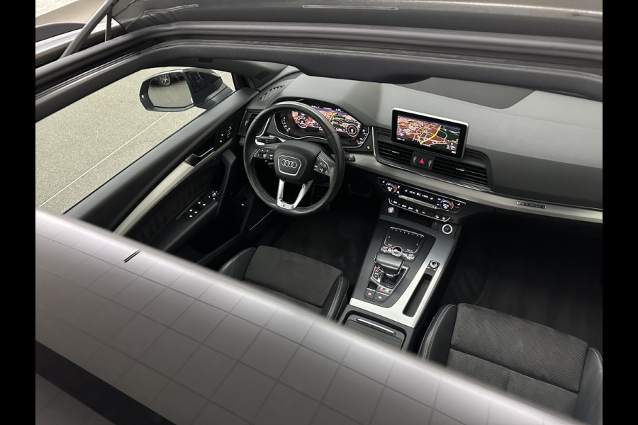 Audi Q5 SQ5 3.0 TFSI V6 | Luchtvering | 360 Camera | Panorama | ACC | B&O Sound | Head-Up | Keyless-Entry | Memory | Matrix-LED | Standkachel | ISO-Glas | Black-Optic | Autom. Parkeren | Tour-Pakket | Draadloos Laden | 3-Zone Clima |