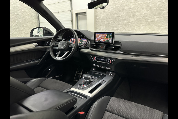 Audi Q5 SQ5 3.0 TFSI V6 | Luchtvering | 360 Camera | Panorama | ACC | B&O Sound | Head-Up | Keyless-Entry | Memory | Matrix-LED | Standkachel | ISO-Glas | Black-Optic | Autom. Parkeren | Tour-Pakket | Draadloos Laden | 3-Zone Clima |