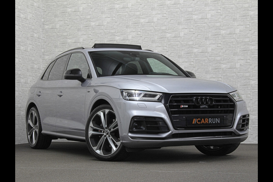 Audi Q5 SQ5 3.0 TFSI V6 | Luchtvering | 360 Camera | Panorama | ACC | B&O Sound | Head-Up | Keyless-Entry | Memory | Matrix-LED | Standkachel | ISO-Glas | Black-Optic | Autom. Parkeren | Tour-Pakket | Draadloos Laden | 3-Zone Clima |