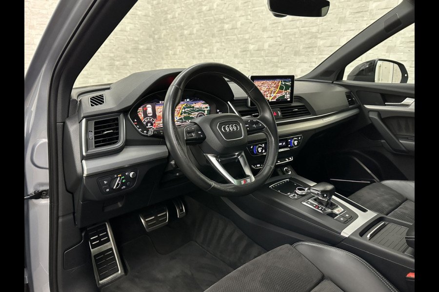 Audi Q5 SQ5 3.0 TFSI V6 | Luchtvering | 360 Camera | Panorama | ACC | B&O Sound | Head-Up | Keyless-Entry | Memory | Matrix-LED | Standkachel | ISO-Glas | Black-Optic | Autom. Parkeren | Tour-Pakket | Draadloos Laden | 3-Zone Clima |