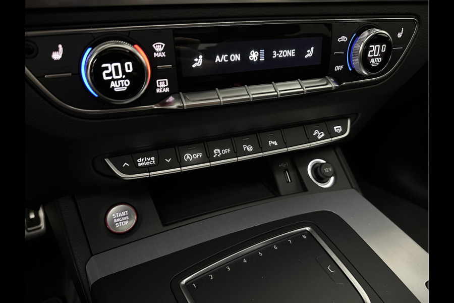 Audi Q5 SQ5 3.0 TFSI V6 | Luchtvering | 360 Camera | Panorama | ACC | B&O Sound | Head-Up | Keyless-Entry | Memory | Matrix-LED | Standkachel | ISO-Glas | Black-Optic | Autom. Parkeren | Tour-Pakket | Draadloos Laden | 3-Zone Clima |