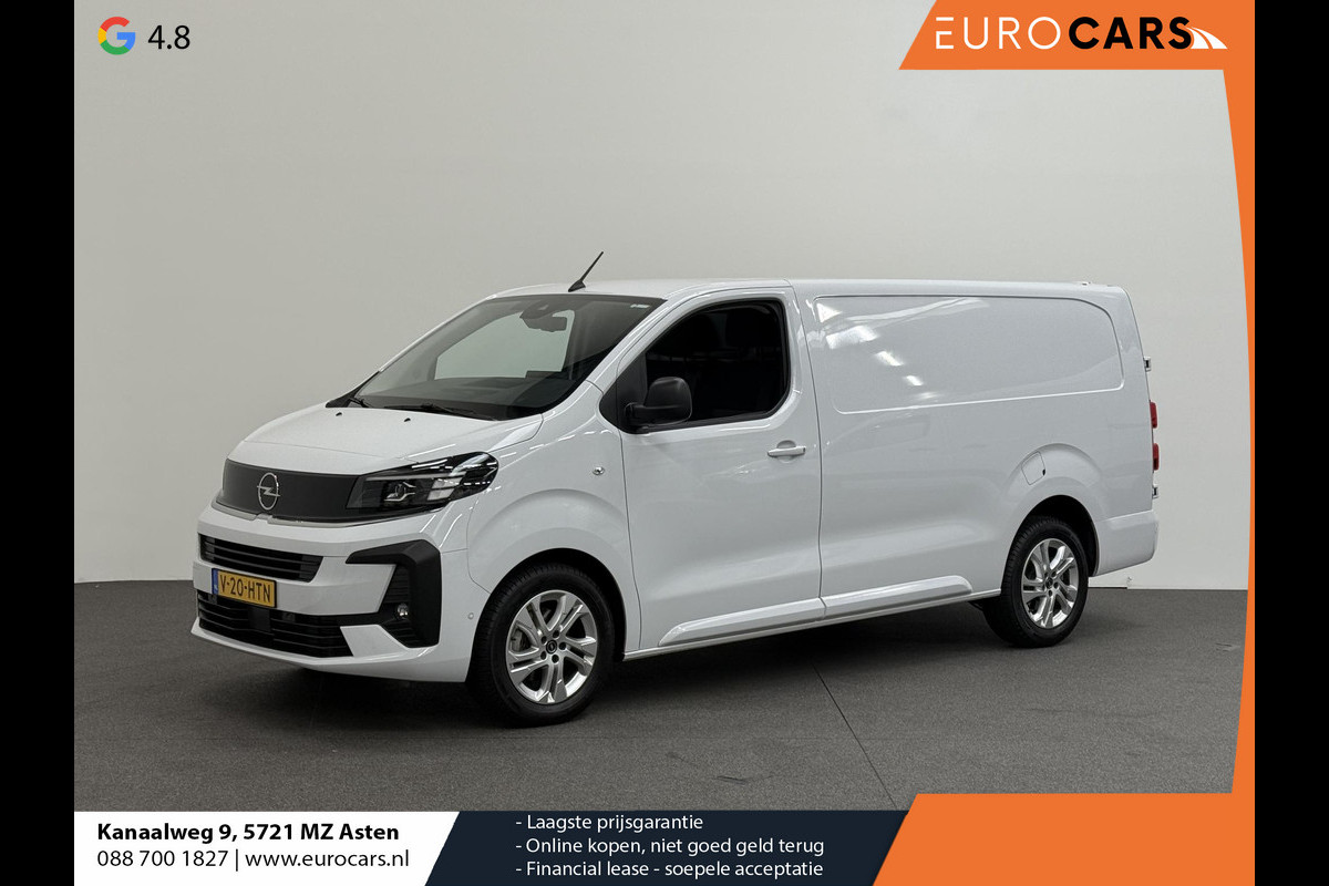 Opel Vivaro 2.0 Diesel 180PK L3 Automaat Apple Carplay /  Android Auto Parkeersensoren V+A Trekhaak Camera Navigatie Cruise Control LED koplampen houten afwerking laadruimte