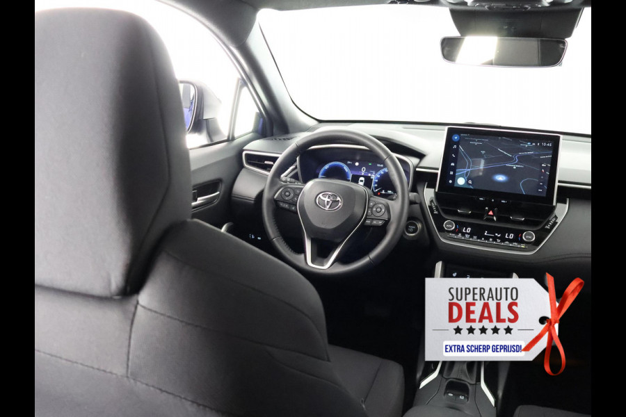Toyota Corolla Cross HYBRID 200 STYLE-PACK BI-TONE PANORAMADAK 1e EIG.BIJNA 2024.GARANTIE 10-2033.BSM.PDC V+A. STUUR+STOELVERWARMING.ETC ETC