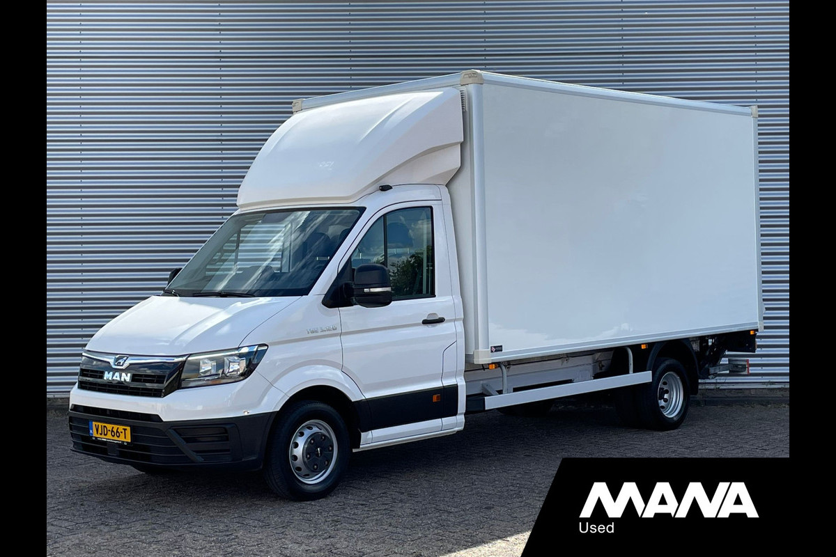 MAN TGE 50 3.5T Bakwagen Dubbellucht Dhollandia Laadklep Navi Airco Cruise control