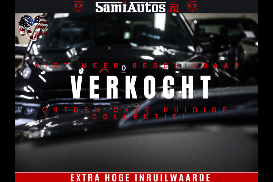 Dodge Ram 1500 GT EDITION | 5.7 HEMI V8 402PK | VIRTUAL COCKPIT | HEAD-UP | ADAPTIVE CRUISE | 360 CAMERA | TRX PACK | VOLLE UITVOERING Comfortabele Dubbele Cabine met Royale 5 Zitplaatsen | BPM vrij | Nu Leverbaar uit Voorraad | Voorraad Nr 2435