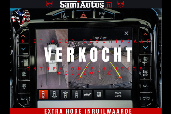 Dodge Ram 1500 GT EDITION | 5.7 HEMI V8 402PK | VIRTUAL COCKPIT | HEAD-UP | ADAPTIVE CRUISE | 360 CAMERA | TRX PACK | VOLLE UITVOERING Comfortabele Dubbele Cabine met Royale 5 Zitplaatsen | BPM vrij | Nu Leverbaar uit Voorraad | Voorraad Nr 2435