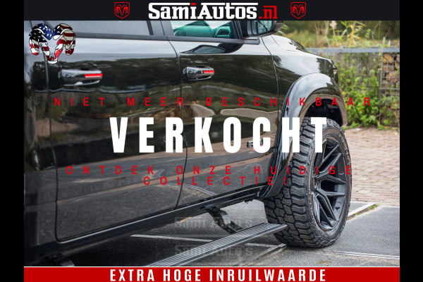 Dodge Ram 1500 GT EDITION | 5.7 HEMI V8 402PK | VIRTUAL COCKPIT | HEAD-UP | ADAPTIVE CRUISE | 360 CAMERA | TRX PACK | VOLLE UITVOERING Comfortabele Dubbele Cabine met Royale 5 Zitplaatsen | BPM vrij | Nu Leverbaar uit Voorraad | Voorraad Nr 2435